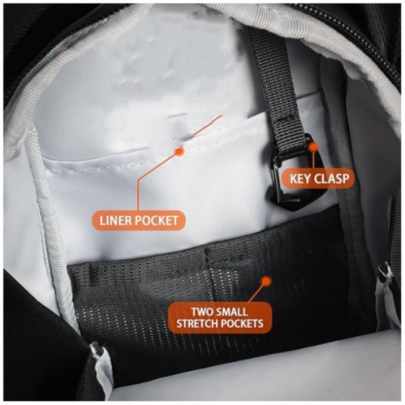 "Magnetic Gym Bag - Stylish Sports & Fitness Backpack for Travel & Workout - Easy To Organize Items To Avoid Loss"